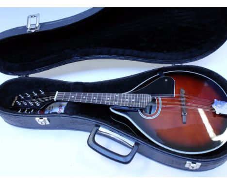 A Stagg M30 mandolin and hard case. Condition - appears unused.