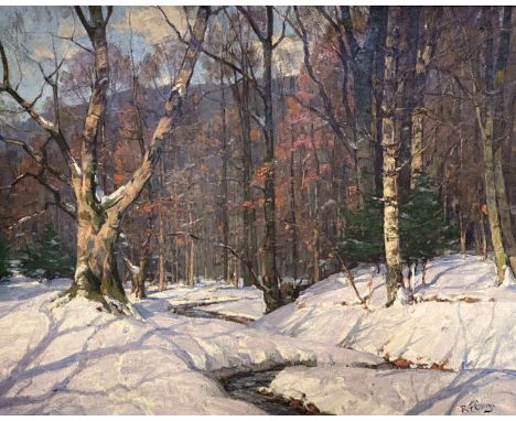 Robert  Franz  Curry: Boston 1872 - 1955 Riederau. Studium an der Harvard University sowie an der Münchner Kunstakademie.  Po