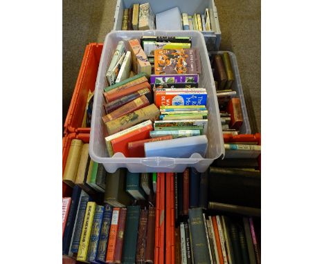 ANTIQUE, VINTAGE &amp; LATER BOOKS (within 6 crates) to include Poetical Works, First Editions, Classical writers, Hobby, Chi