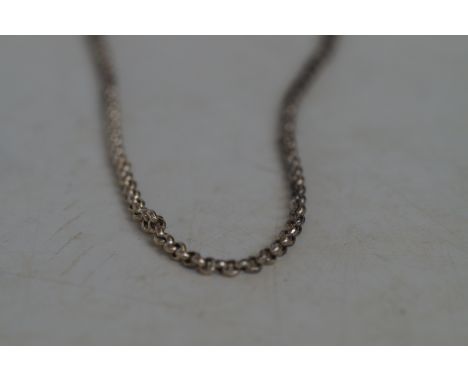 Silver Roll-A-Ball necklace