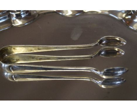 Silver sugar tongs