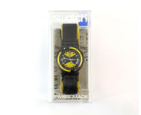 Swatch SDB116L Scuba Water Wasp The watch is unworn and in original packaging circa 1999Condition Report:  Both In unworn con