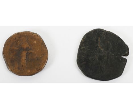 Two Lucilla sestertius, both about fine, (2)
