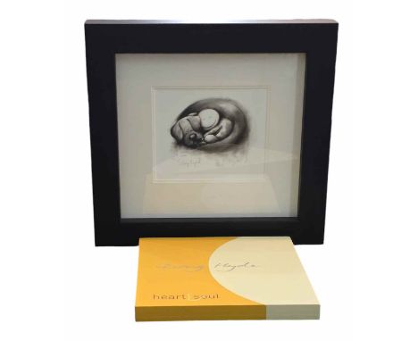 A Limited Edition Artist Proof Hardback book "Heart and Soul" with Two Limited Edition Artist Proof Signed prints and a Frame
