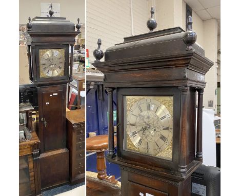 WILLIAMS GLOVER OF WORCESTER LONG CASE CLOCK