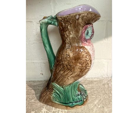 CERAMIC OWL WATER JUG 28CMS (H) APPROX