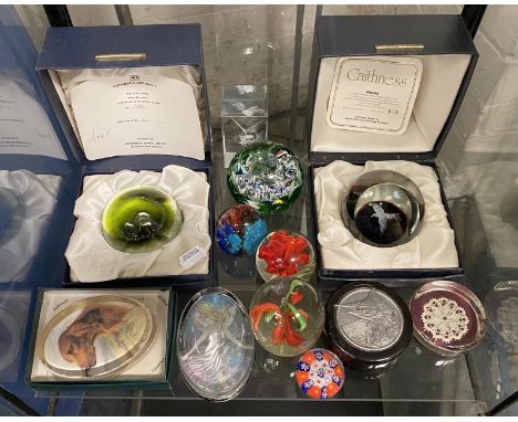CAITHNESS PAPER WEIGHTS &amp; OTHERS