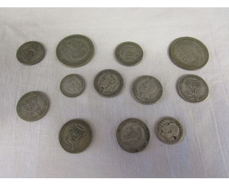 Small collection of silver coins