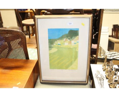 John Brunsden, pencil signed limited edition print depicting Victoria 