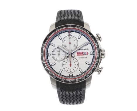 Chopard, a stainless steel Mille Miglia 2017 Competitor Edition chronograph wrist watch, reference 8585, signed automatic mov