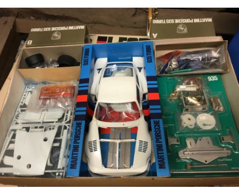 A Tamiya Martini Porsche 935 Turbo 1/12th Scale R/C Model, unbuilt within original box