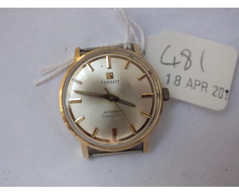 Gents Tissot 9ct. Seastar Seven automatic wrist watch  