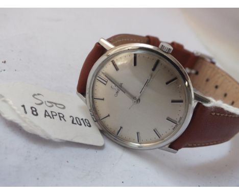 Gents Omega wrist watch with seconds sweep   
