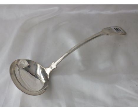 Heavy fiddle pattern soup ladle, Lon mod. 290g.   
