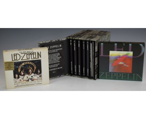 Led Zeppelin - 3 CD box sets comprising The Complete Studio Recordings (7825262), Boxed Set 2 (7567824772) and Very Best (756