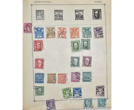 GB, Commonwealth and world stamp collection in seven albums/stockbooks including The Strand