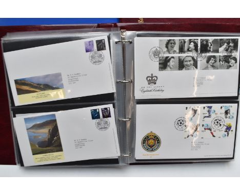 GB first day covers collection in eight folders
