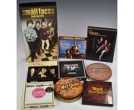 The Small Faces / Faces - 8 CD box sets comprising The Small Faces - The Immediate Years (CDIMMBOX1), Immediate Album Collect