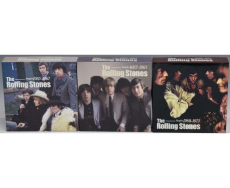 The Rolling Stones - 3 CD box sets comprising 1963-1965 (0602498188644), 1965-1967 (0602498209851) and 1968-1971 (06024982707