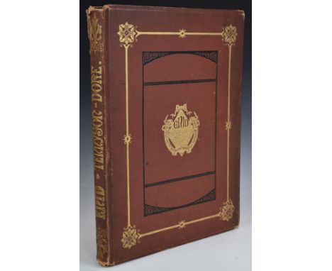 [Dore] Enid by Alfred Tennyson illustrated by Gustave Dore, published Edward Moxon 1868 first edition with full-page steel en