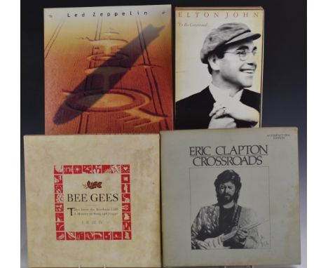 CDs - 7 box sets comprising Elton John - To Be Continued (8482362), Rod Stewart - Storyteller (9259872), Led Zeppelin (075678