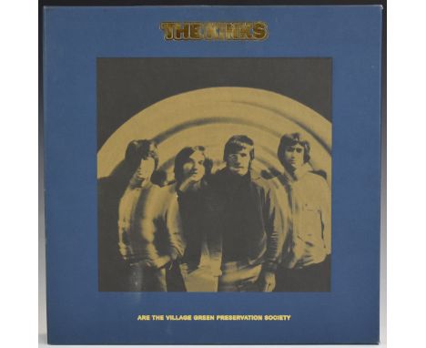 The Kinks - The Kinks Are The Village Green Preservation Society (BMGAA09BOX) album, CD, singles, book and memorabilia box se