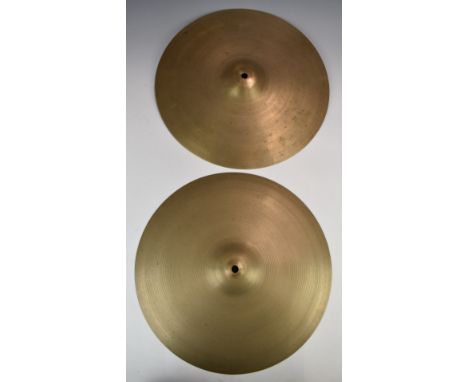 Pair of 15" Premier 5 star Super Zyn Hi-Hat cymbals.&nbsp;