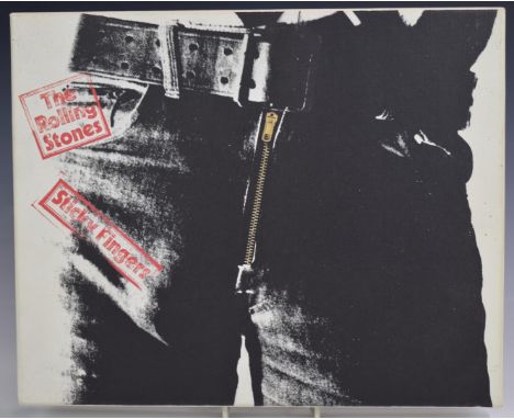 The Rolling Stones - Sticky Fingers (376482) CD, DVD, 7 inch, book, postcards, print poster, cut out box set. All appears EX 