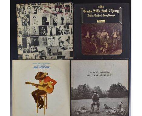 Approximately 75 albums including The Beatles, Pink Floyd, Joni Mitchell, Santana, Bob Dylan, CSN and Y, James Taylor, The Mo