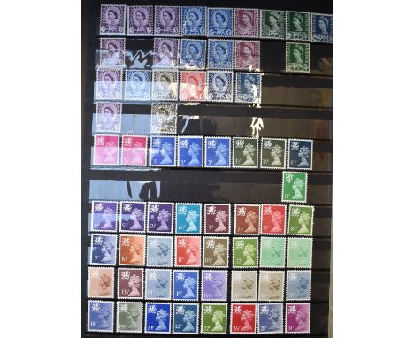 GB and Channel Island stamps and first day covers collection in two Lindner albums and twelve various folders / box files