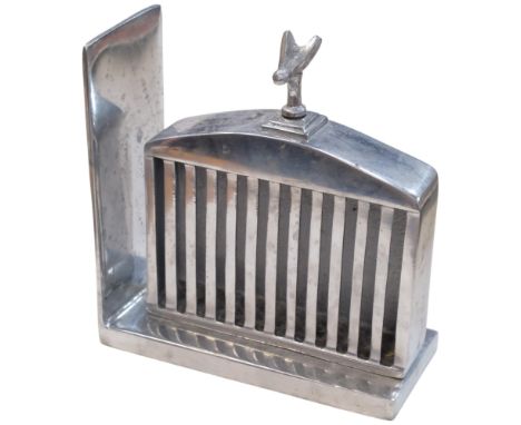 EICHHOLTZ- A Rolls Royce pewter bookend
