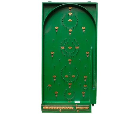 A Vintage Chad Valley bagatelle game, 77cm
