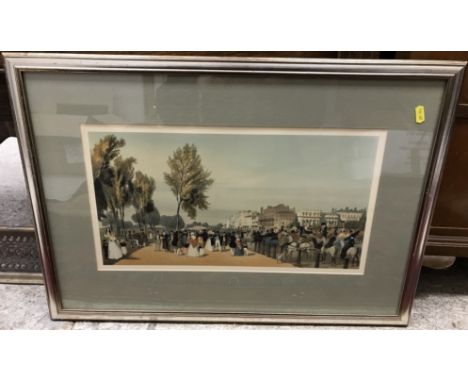 Various scenes of London to include AFTER THOMAS SHOTTER BOYS "Hyde Park near Grosvenor Gate" colour print together with fift