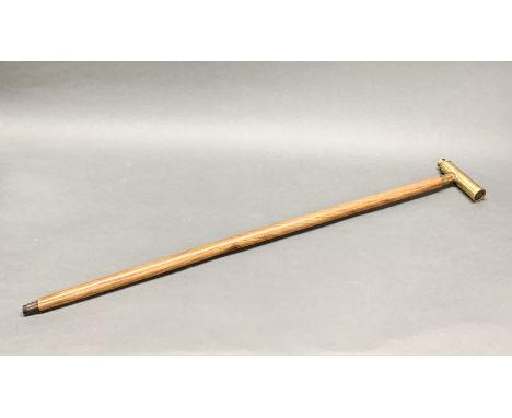 A telescope handled walking stick.