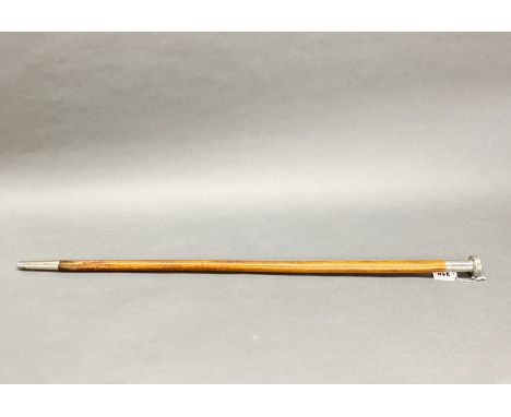 An interesting tape measure handled walking stick.