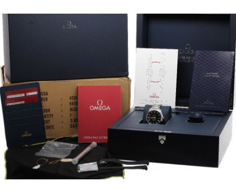 Omega Seamaster Aqua Terra James Bond Spectre Limited Edition '&gt;15'007 Gauss' Master Co-Axial Chronometer stainless steel 
