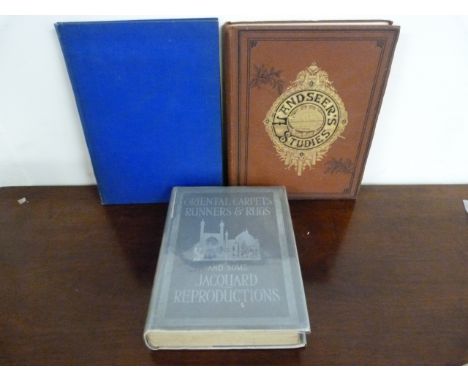 ANNAN T. & R.  Illustrations of the Scenery of the River Tay. Plates. Folio. Rebound blue cloth. Edinburgh, 1891; also The St