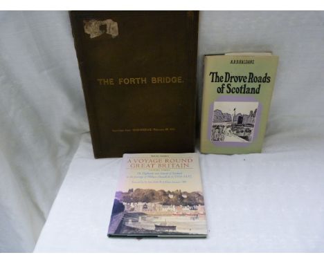 HALDANE A. R. B.  The Drove Roads of Scotland. Illus. Orig. green cloth in d.w. Edinburgh, 1971; also 2 others, Scottish inte