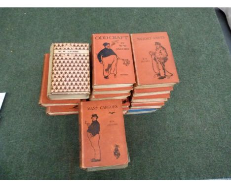 JACOBS W. W.  A collection of mainly 1st editions incl. Many Cargoes, 1896; The Skipper's Wooing, 1897 & 1898; Sea Urchins, 1