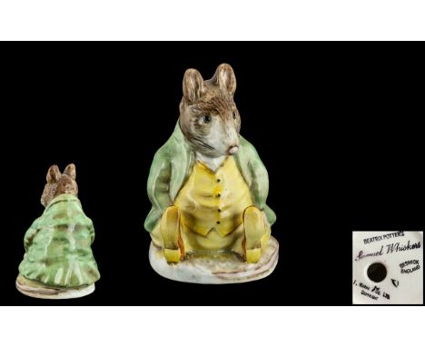 Beswick - Rare Beatrix Potter Figure ' Samuel Whiskers ' BP1A. Light Green Coat, Yellow Waistcoat and Trousers. Issued 1948. 