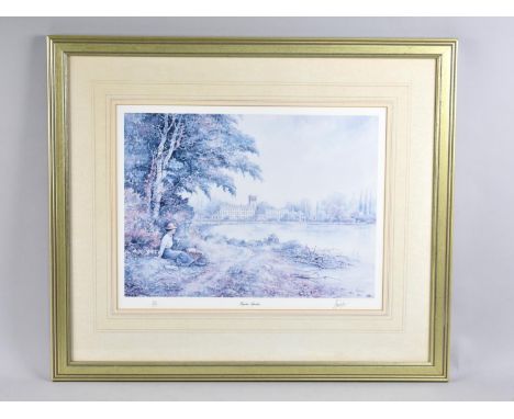 A Framed Forster Limited Edition Print, "Forgotten Splendour", No 22/850, Signed, 38x28cms