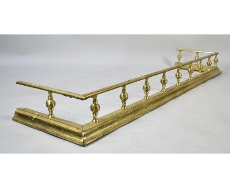 A Brass Fire Fender