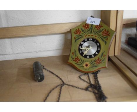Small continental wall clock