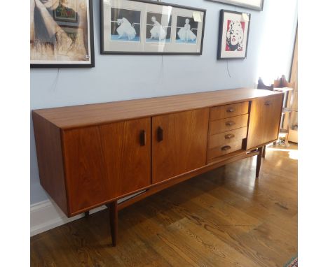 A 1960s retro G-Plan Teak&nbsp; &nbsp; &nbsp; &nbsp; &nbsp; &nbsp; &nbsp; 'Brasilia' Sideboard, in the Danish style, with fou