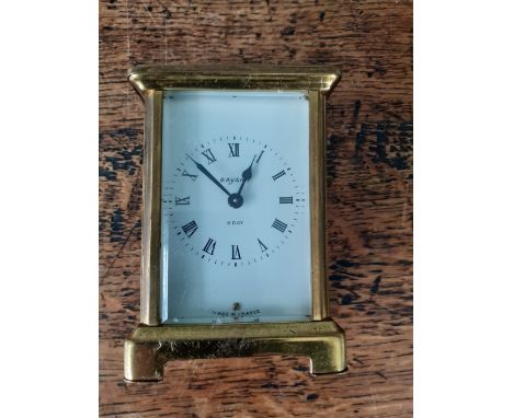 A Small Victorian style brass carriage clock 20/30