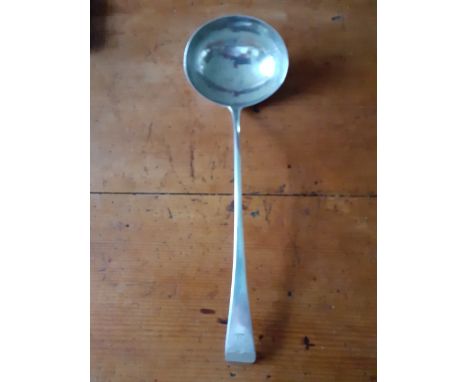 A Georgian Silver Ladle Old English, monogrammed, George Smith &amp; Wm Fearn London 1795 5.2oz 70/90