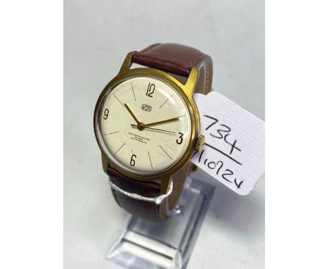 A gents UMF RUHLA wrist watch with seconds sweep