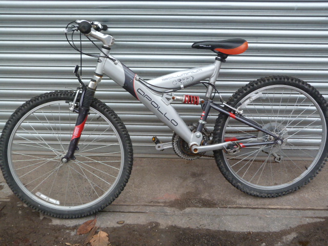 apollo 7005 aluminium mountain bike