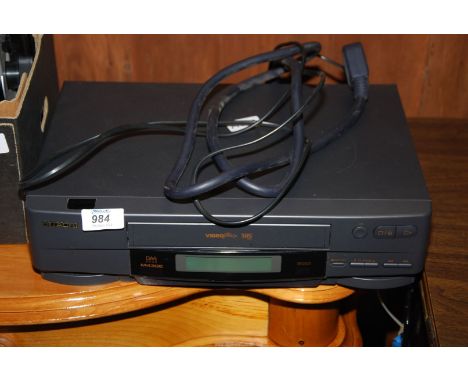 A Hitachi Video player.