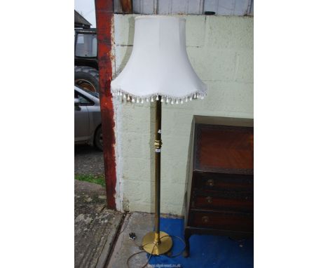 A Brass standard Lamp.